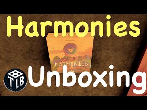 What’s in the Box? Harmonies Board Game Unboxing