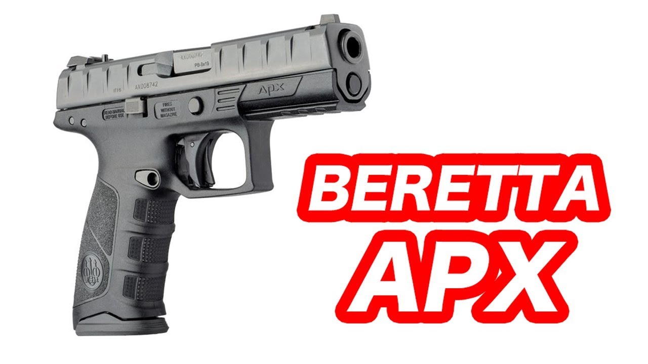 ベレッタ APX 実銃ピストル マック堺 雑談 - YouTube