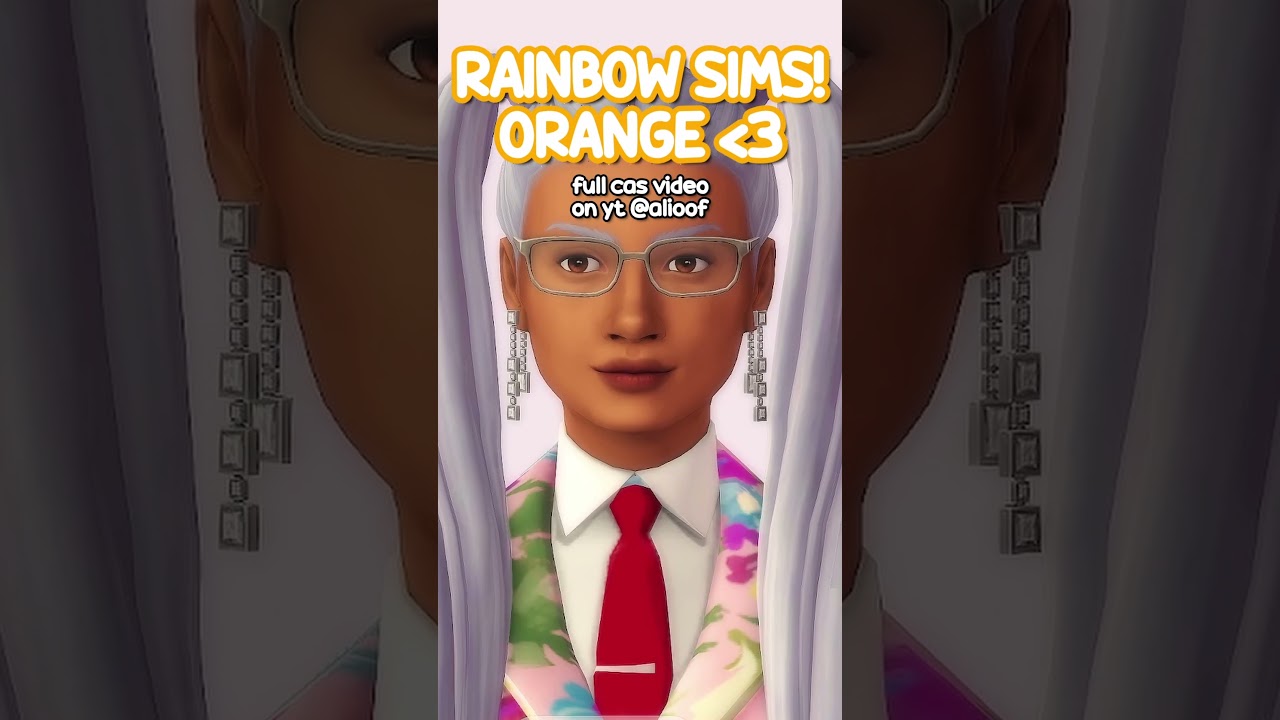 rainbow sims: orange 🍊 