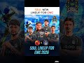 S8UL NEW LINEUP FOR EWC 💀 #freefire #ajjubhaiinmymatch #ffesports #garenafreefire
