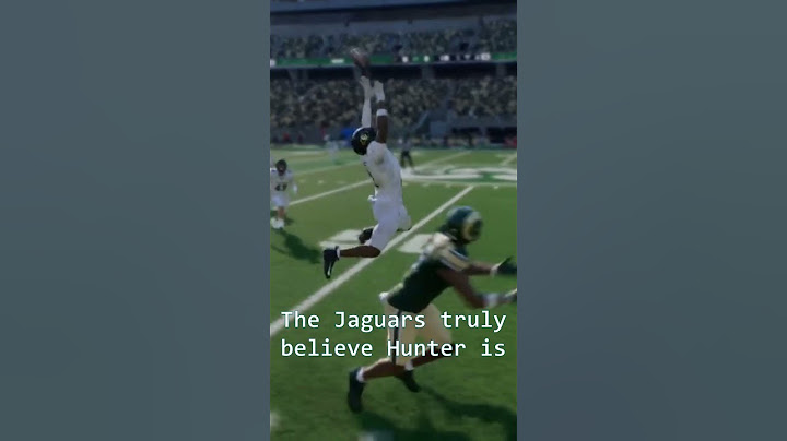 Travis Hunter is the Jags guy! #shorts #jacksonvillejaguars #duuuval #collegefootball25 #nfldraft