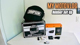 The BEST Motovlogging Helmet Set Up! (Tips for Beginners)