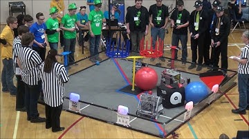 FTC Velocity Vortex North Branch Qualifier: Semifinal Match 2-2