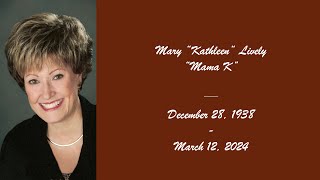 Kathleen Lively Memorial Service