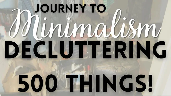 Decluttering 500 THINGS!!! Journey To Minimalism