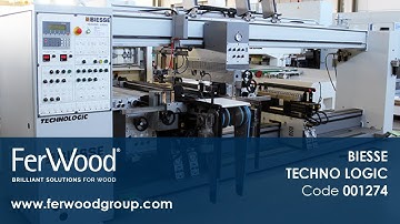 Automatic drilling machine reconditioned - BIESSE TECHNO LOGIC - Ferwoodgroup - 001274