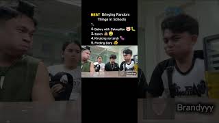 Best Bringing random things in school challenge. #randomthings #schoollife