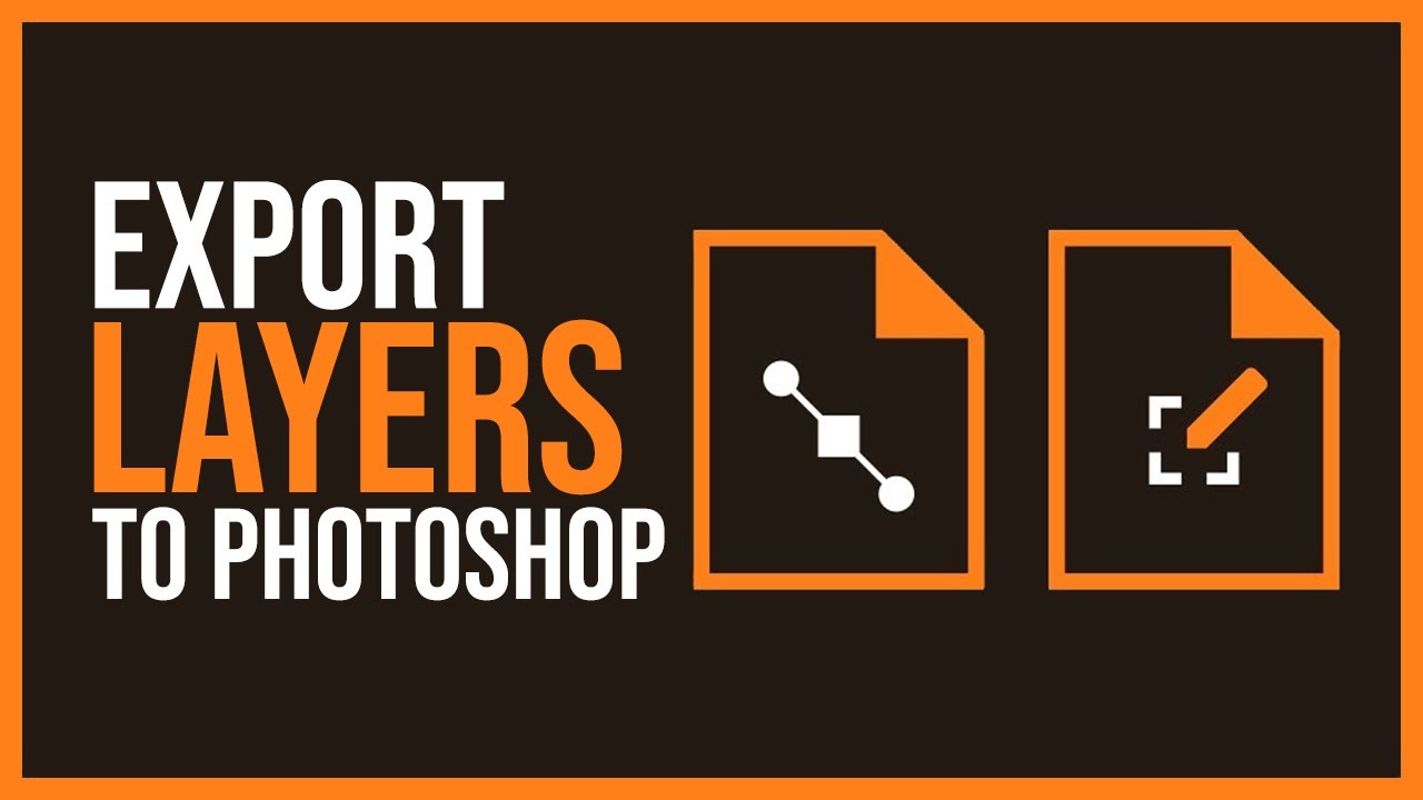 How To Export a PSD with Layers from Adobe Illustrator - YouTube