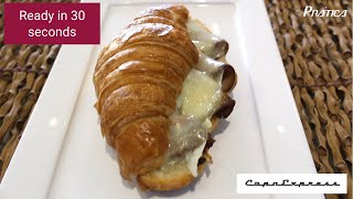 Croissant Sandwich - 30 Seconds In A Copa Express Prática High Speed Ovens