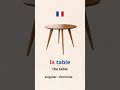 Learn French Home Words in 30 Seconds! 🏠🇫🇷 #learnfrench