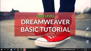 User Level - Dreamweaver php tutorial