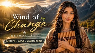 Wind of Change (Reimagined) 🍃 Pan Flute, Quena & Acoustic Guitar | Relaxing Nature Music