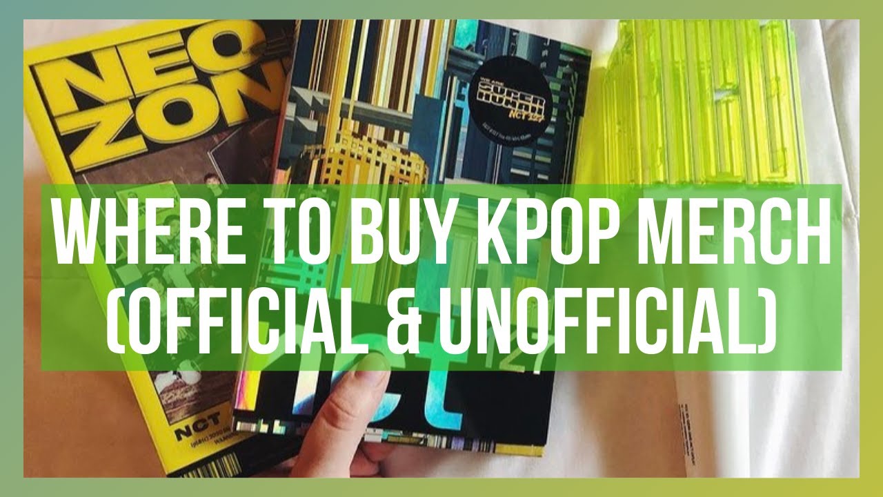 where to buy kpop merch + how not to get scammed YouTube