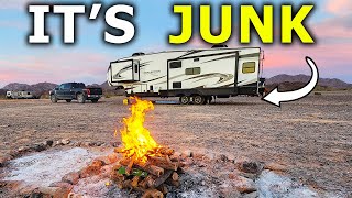 Horrible RV Situation, It’s Junk, Fatal Accident | RV Living