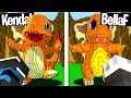 KENDAL VS BELLAFACCIA NELLE BUILD BATTLE - MINECRAFT ITA