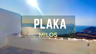 PLAKA village - MILOS