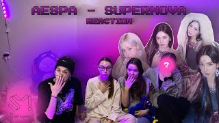 [REACTION VIDEO] aespa 에스파 'Supernova' MV Reaction video by X.Sothys