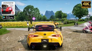 Racing Master Android Gameplay Toyota Supra Mk5 4K Max Graphics