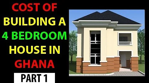Building a 4 Bedroom 2 Storey House in Ghana (COST) # 1 EXCAVATION