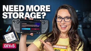 Replacing a Steam Deck’s SSD - DIY in 5 Ep 255