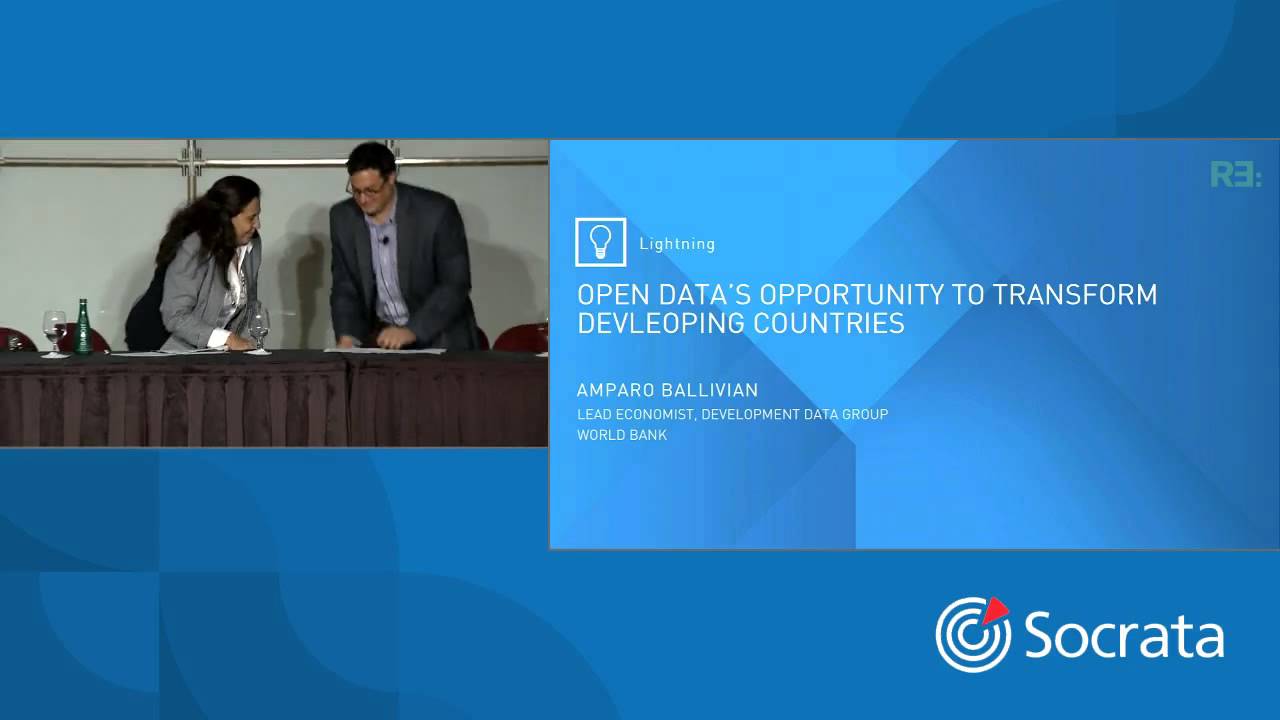Open Data's Opportunity to Transform Developing Countries - Amparo Ballivián
