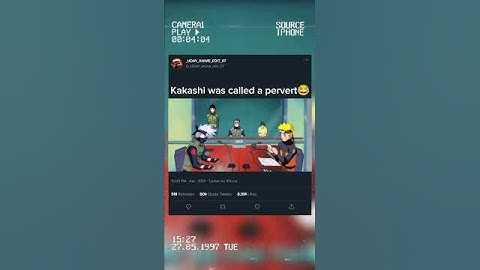 Kakashi was called a pervert😂 #naruto #anime #short #shorts #viral #viralshorts #trending
