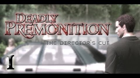 Deadly Premonition The Director