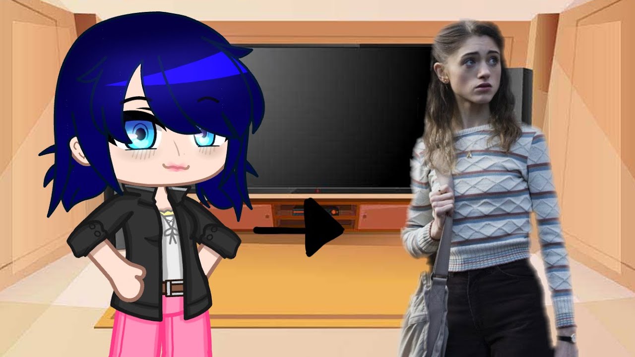 MLB react to Marinette’s Future as Nancy Wheeler|MLB|Stranger Things|1/1|Gacha Club|Original?|AU!!!|