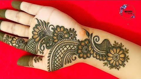 New stylish full hand mehndi design | easy mehndi design | mehndi ka design | mehndi design