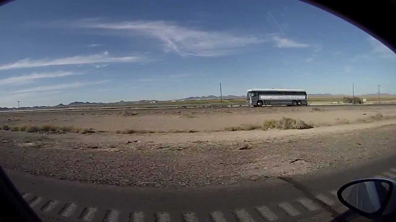 Parabolic Mirror Solar Reflecting Factory, I-8 Freeway &  Painted Rock Rd., Arizona