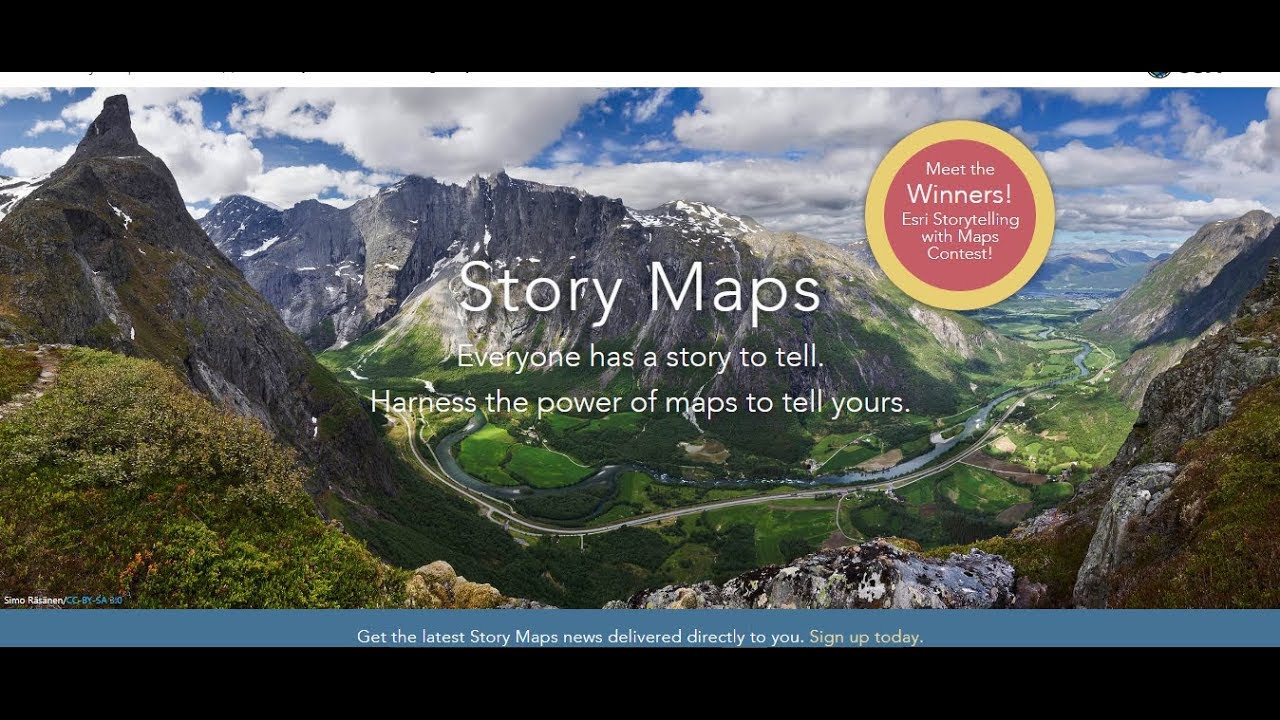 Esri Story Maps