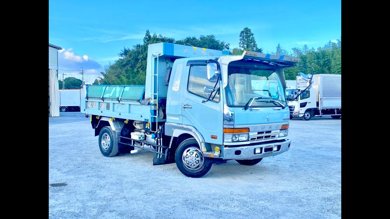 1997 Model, Fuso Fighter Dumper, 6D17 Engine !! - YouTube