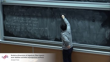 Junyan Cao: Kodaira dimension of algebraic fiber spaces over abelian varieties or projective...