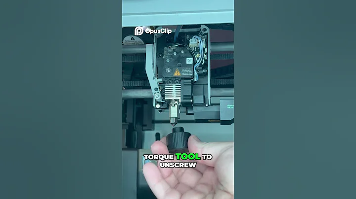 3D Printer Nozzle Replacement  Easy Steps!