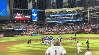 Texas Rangers Final Pitch World Series - Chase Field
