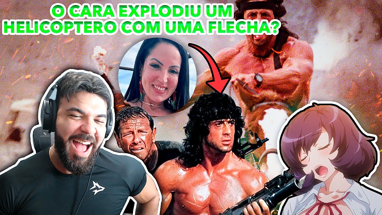 RAMBO ERA DE ESQUERDA ATÉ VIRAR DE DIREITA NESSE FILME - RENANPLAY REACT