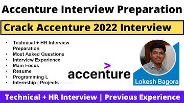 Accenture 2022  Interview Preparation | Technical + HR Interview Preparation | Best Websites | Crack