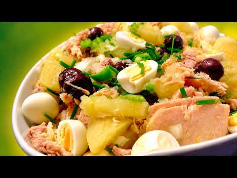 Papas o patatas  Aliñadas estilo Cadiz  Facil y Economico !!