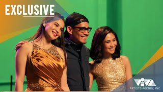 Exclusive Bts Of Anne & Sarah Jollibee Burgersteak Tvc