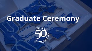 Duke Sanford School of Public Policy - Commencement 2022 - Graduate Ceremony