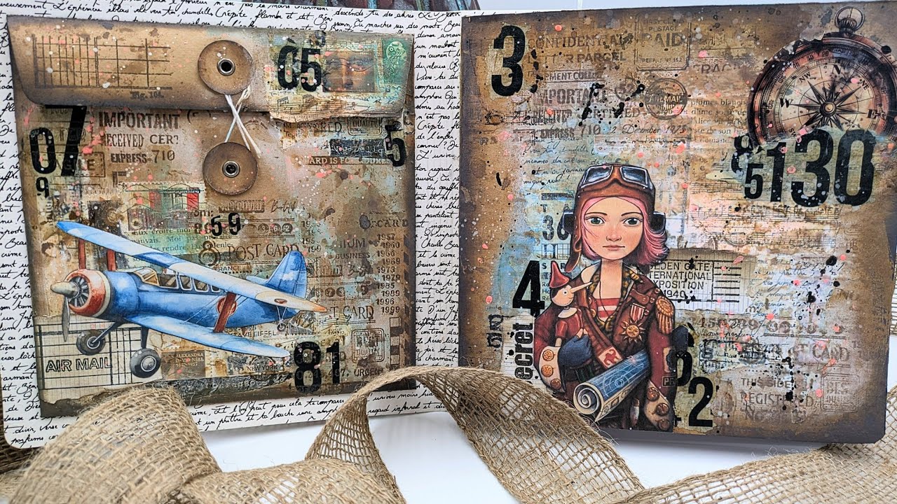 Art journal ,on attaque l'enveloppe