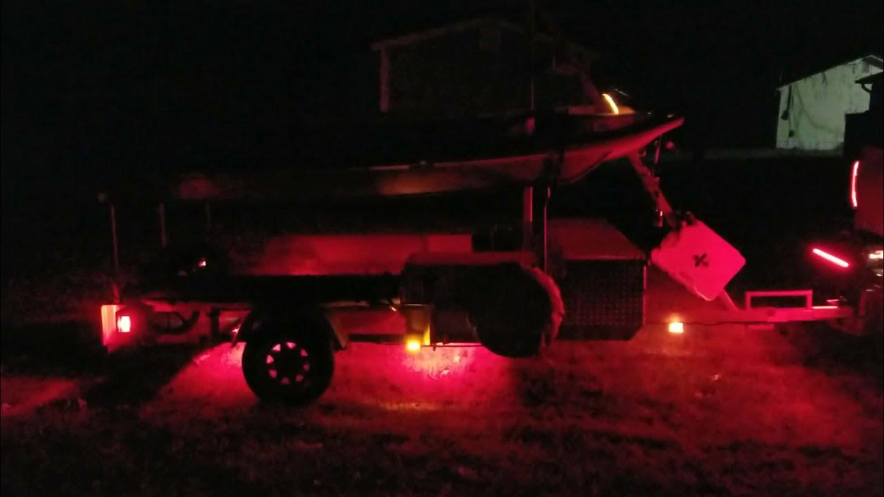 PART 2 KAYAK TRAILER UNDERCARRIAGE LIGHT YouTube