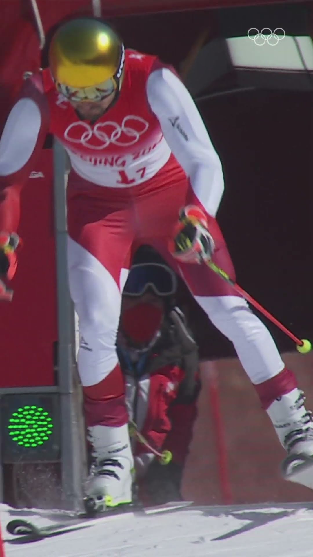 A lost pole but a golden finish! ?Johannes Strolz #FISAlpine #OlympicQualifiers #MilanoCortina2026