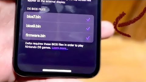How To Import DS Bios Files Inside Delta!