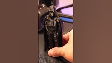 3D printed Star Wars Darth Vader time lapse