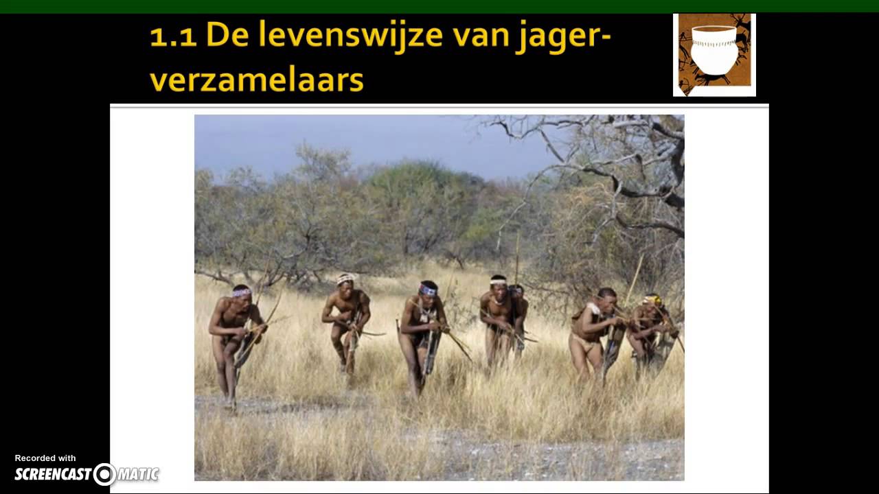 1. De levenswijze van jager-verzamelaars - YouTube