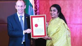 Swearing Ceremony Of Suhasini Maniratnam As The Honorary Consul Of The Grand Duchy Of Luxembourg
