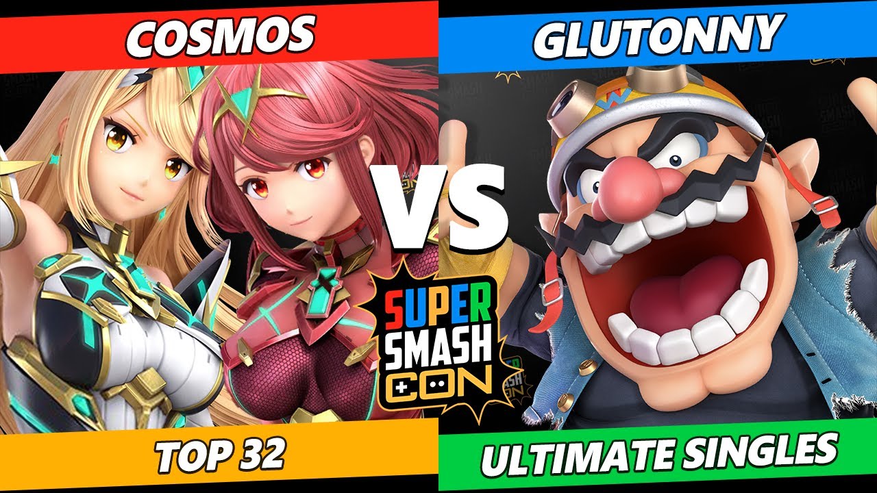 SSC 2022 Top 32 - Cosmos (Pyra/Mythra) Vs. Glutonny (Wario) Smash Ultimate Tournament