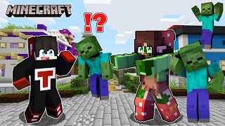 Surviving in a Zombie Apocalypse in Minecraft | PART 1 | OMOCITY 😂 | ( Tagalog )