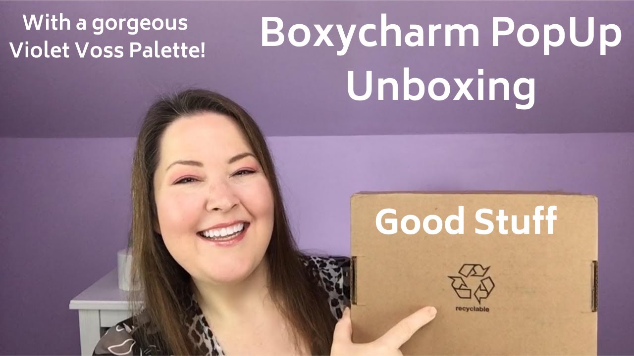 Boxy Popup Unboxing / Gorgeous Violet Voss Palette